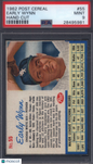 1962 Post Cereal #55 Early Wynn White Sox PSA 9 Pop 6 None Higher