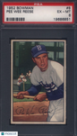 1952 Bowman #8 Pee Wee Reese Dodgers PSA 6