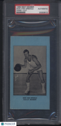 1969 Nbap Member Hand-Cut Dick Van Arsdale PSA Authentic