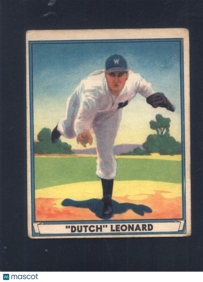 1941 Play Ball #24 Dutch Leonard Senators (VG)