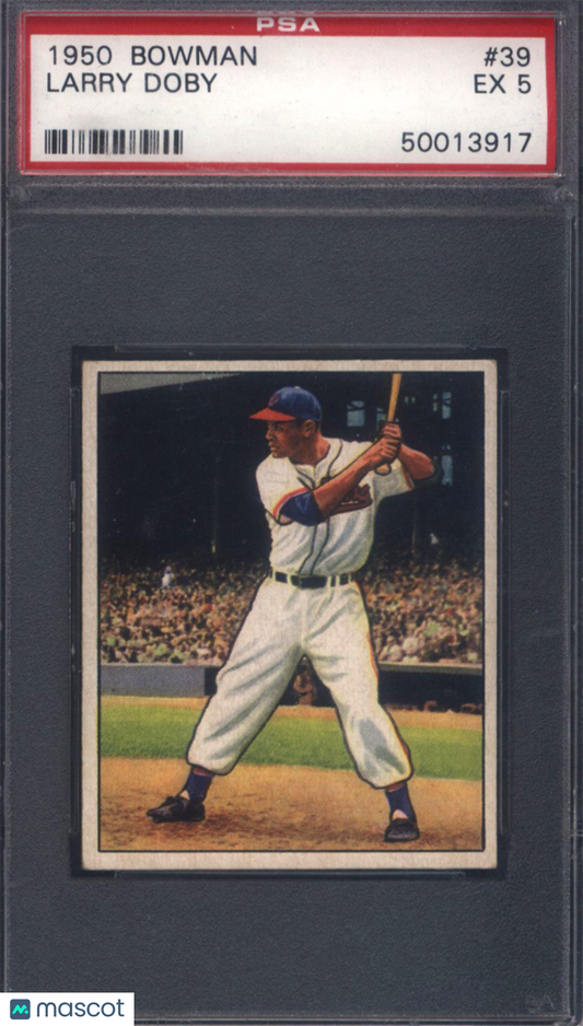 1950 Bowman #39 Larry Doby Indians PSA 5
