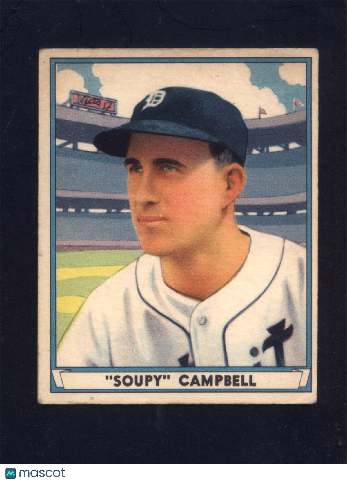 1941 Play Ball #37 Bruce "Soupy" Campbell Tigers (VG/EX)