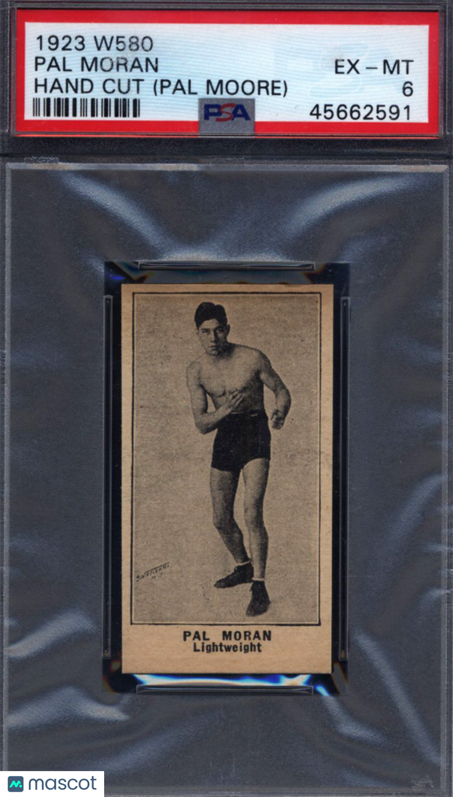 1923 W580 Pal Moran Boxing PSA 6