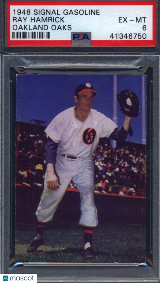 1948 Signal Gasoline Oakland Oaks Ray Hamrick PSA 6