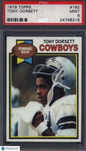 1979 Topps #160 Tony Dorsett 2nd Year Cowboys PSA 9 Well Centered