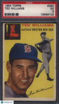 1954 Topps #250 Ted Williams Red Sox PSA 5