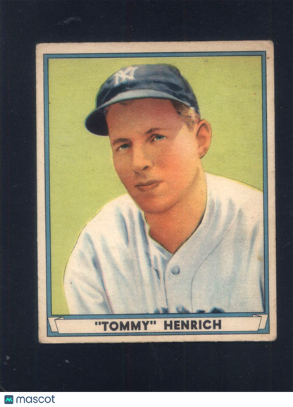1941 Play Ball #39 Tommy Henrich Yankees (VG)