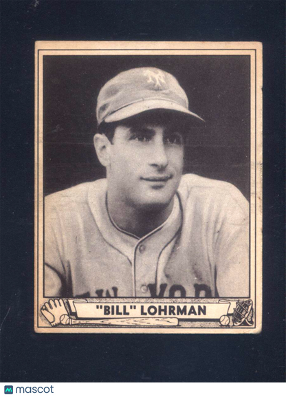 1940 Play Ball #210 Bill Lohrman Giants (VG)