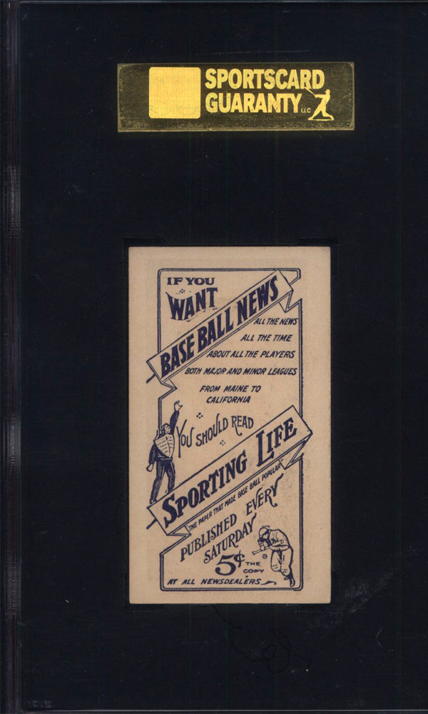 M116 Sporting Life Doc Gessler Lionel Carter Collection SGC 5