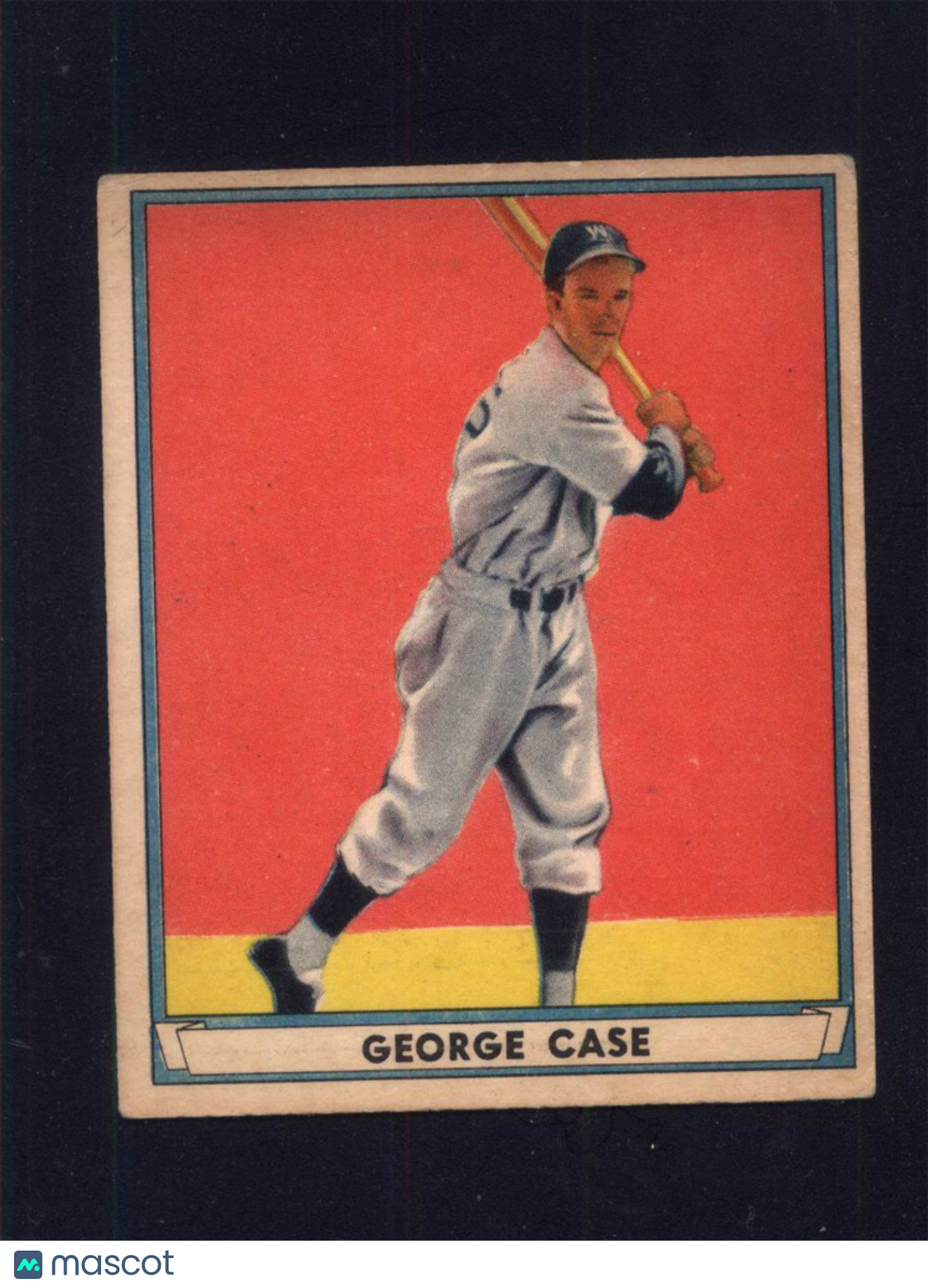 1941 Play Ball #69 George Case Senators (VG/EX)