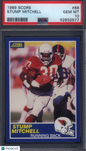 1989 Score #88 Stump Mitchell Cardinals PSA 10