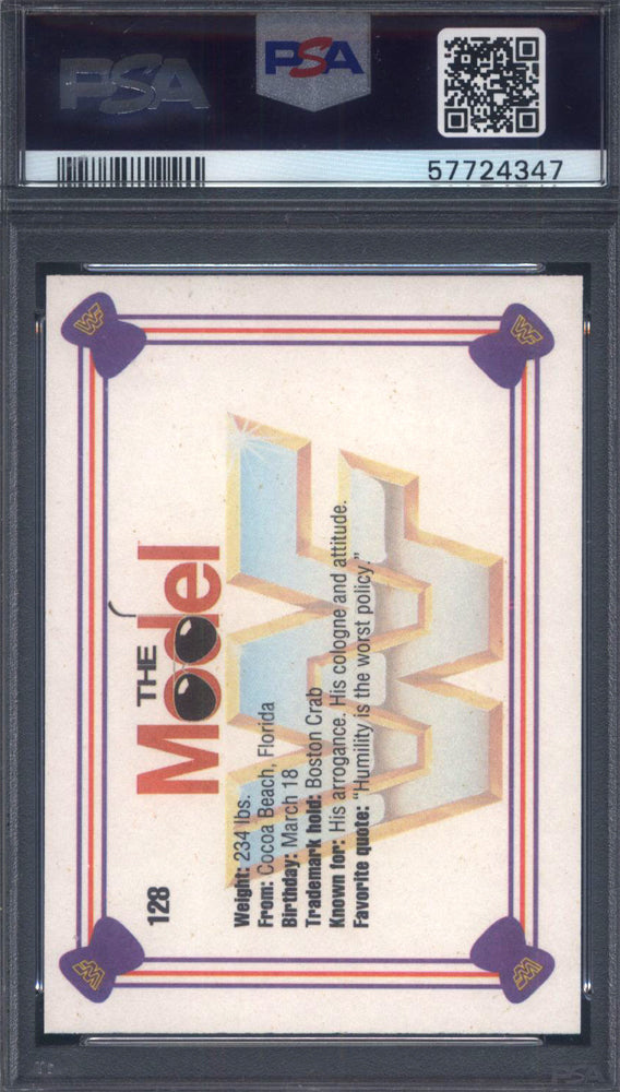 1991 Classic WWF #128 The Model Rick Martel PSA 10