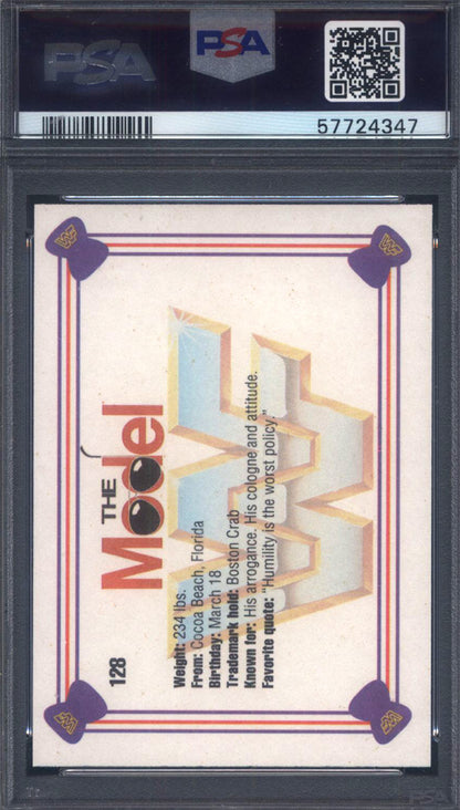 1991 Classic WWF #128 The Model Rick Martel PSA 10