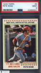 1978 Topps #5 Pete Rose Reds PSA 9 Well Centered