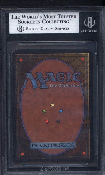 1993 Magic The Gathering Alpha #124 Invisibility C B BGS 9