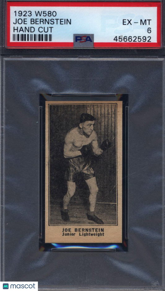 1923 W580 Joe Bernstein Boxing PSA 6