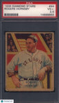 1935 Diamond Stars #44 Rogers Hornsby Browns PSA 3.5