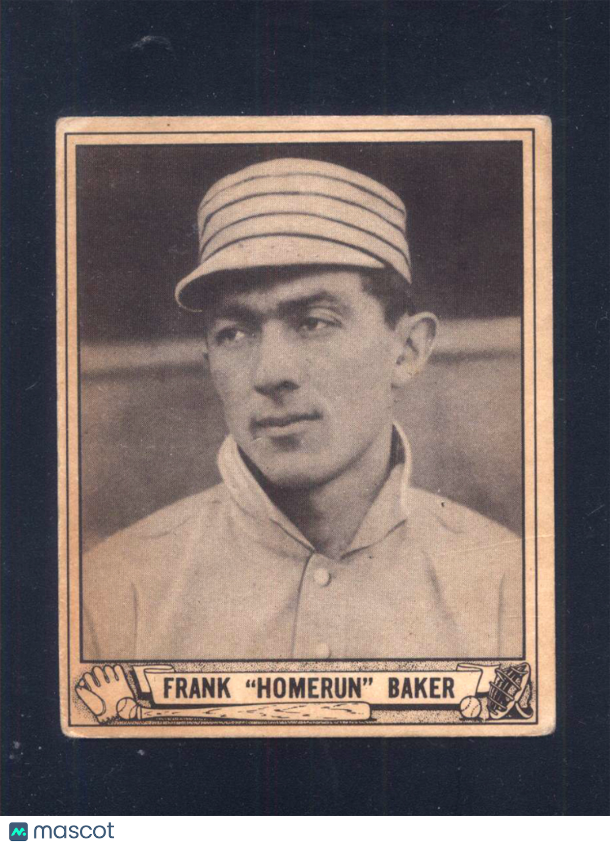 1940 Play Ball #177 Frank Home Run Baker Athletics (VG)