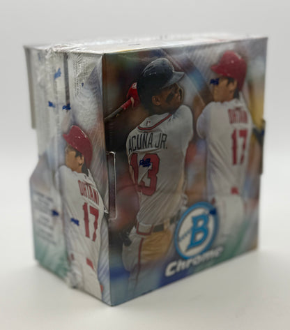 2018 Bowman Chrome Baseball Factory Sealed Hobby Master Box - Possible Ohtani RC