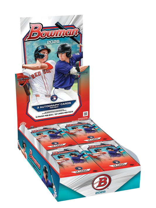 2026 Bowman Baseball Sealed Jumbo Box