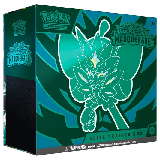Pokémon Trading Card Game: Scarlet & Violet— Twilight Masquerade Elite Trainer Box