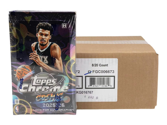 2025/26 Topps Cosmic Chrome Basketball Hobby 8 Box Case