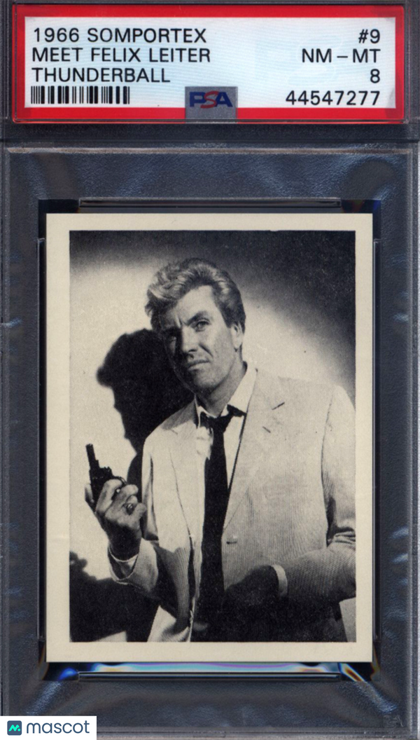 1966 Somportex Thunderball #9 Meet Felix Leiter PSA 8 – Just Collect