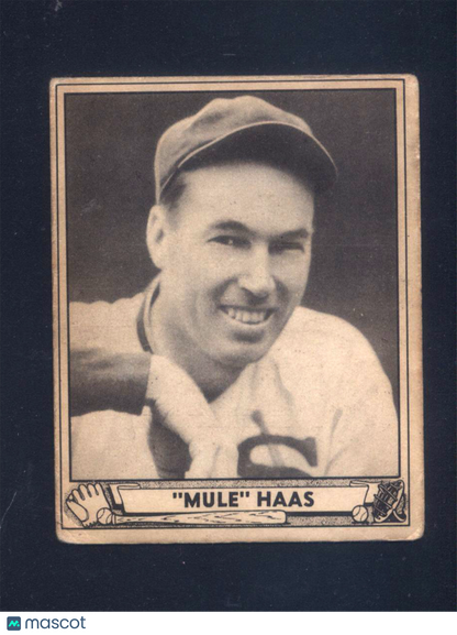 1940 Play Ball #184 Mule Haas White Sox (GD)