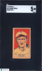 1923 W515-1 #14 Frank Frisch Giants SGC 5