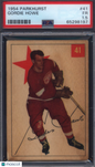 1954 Parkhurst #41 Gordie Howe Red Wings PSA 1.5