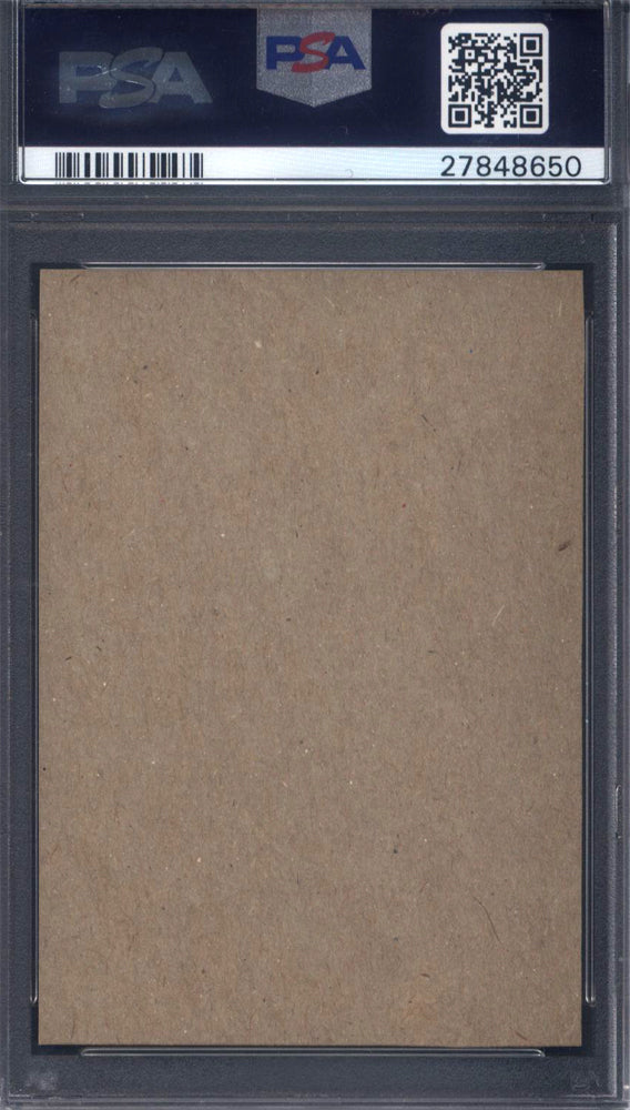 1961 Post Cereal #62 Paul Foytack Hand Cut Tigers PSA 8