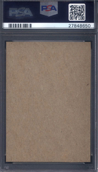 1961 Post Cereal #62 Paul Foytack Hand Cut Tigers PSA 8