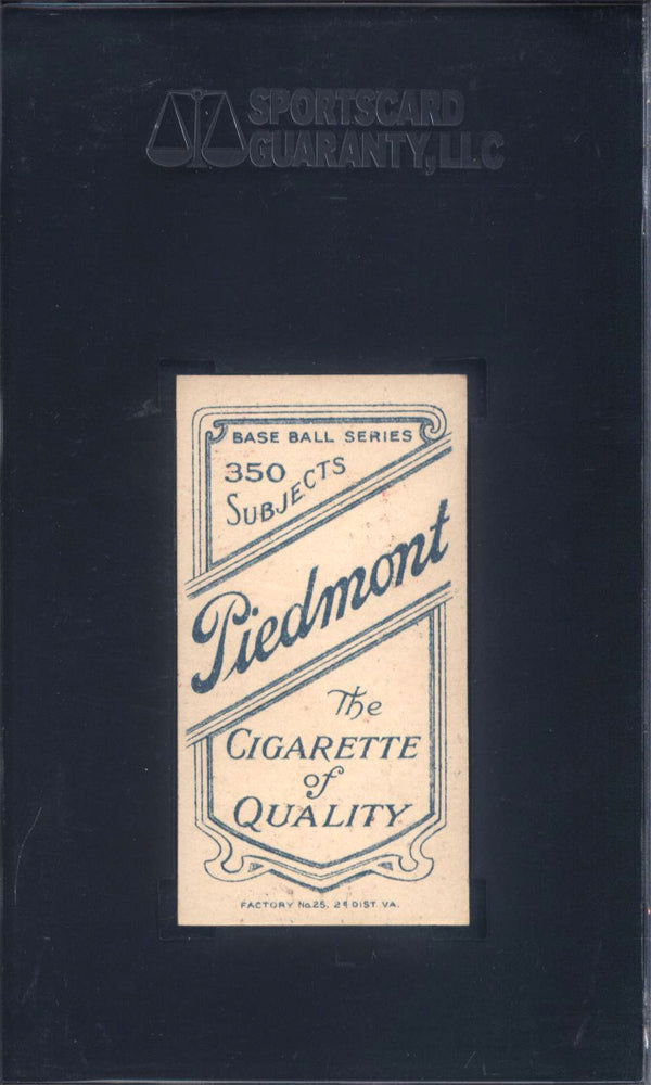 T206 Vic Willis Portrait Pittsburg SGC Authentic Piedmont (Appears Near Mint)