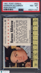 1961 Post Cereal Perforated #92 Harmon Killebrew Twins PSA 8