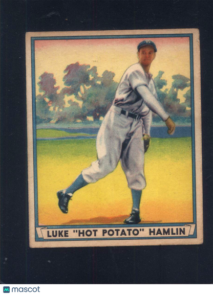 1941 Play Ball #53 Luke "Hot Potato" Hamlin Dodgers (VG/EX)