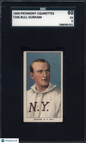 T206 Bull Durham New York SGC 5 Piedmont Back