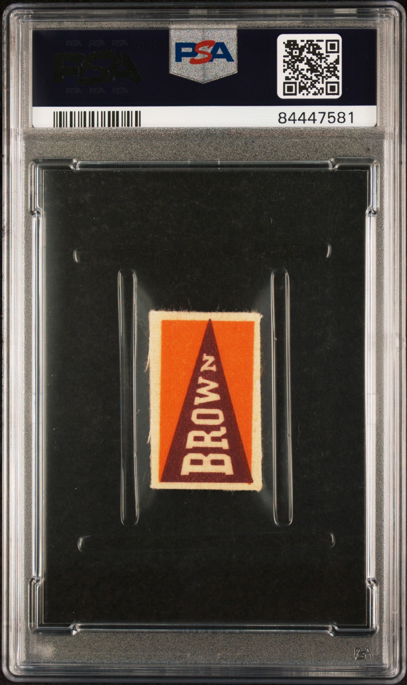 1950 Topps Felt Backs Joe Paterno Rookie PSA 2.5