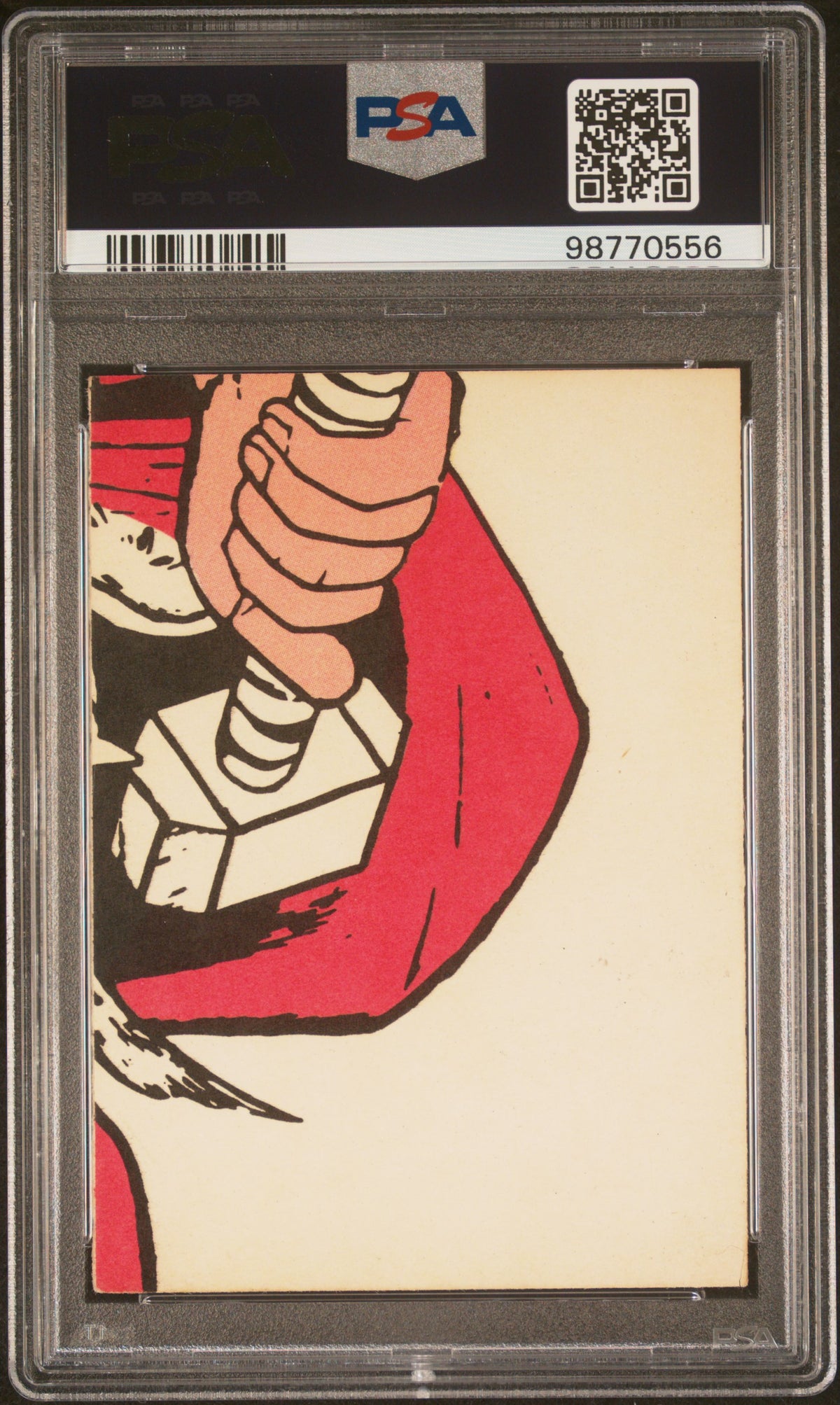 1966 Donruss Marvel Super Hero #1 Captain America Rookie PSA 4 Well Centered