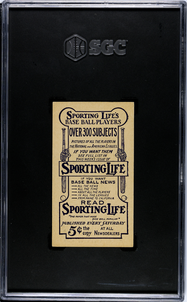 M116 Sporting Life Red Killifer Washington SGC 4