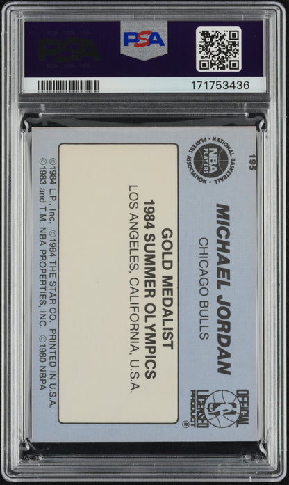 1984 Star #195 Michael Jordan PSA 6