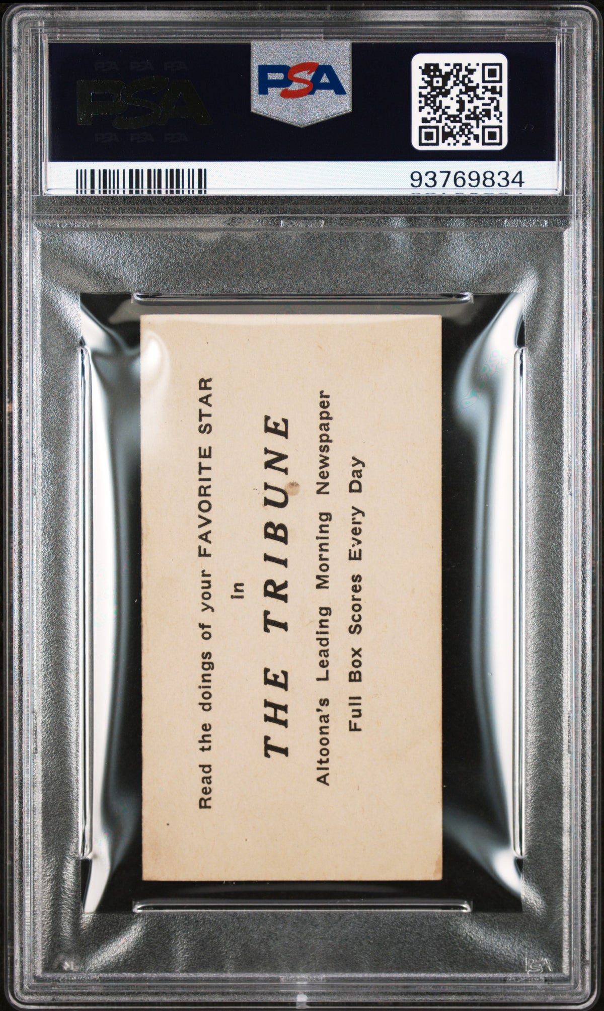1916 Altoona Tribune #146 Ed Rousch Roush HOF Giants PSA 1.5 pop 1 (None Higher)