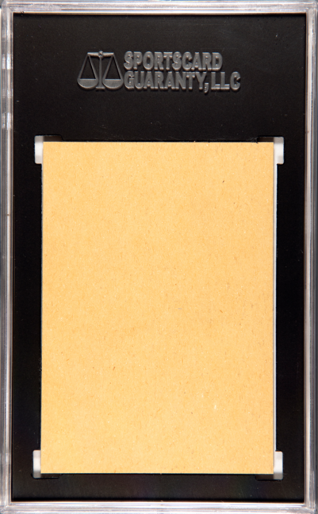 1961 Nu-Card Blank Back #428 Jackie Robinson Dodgers SGC Authentic