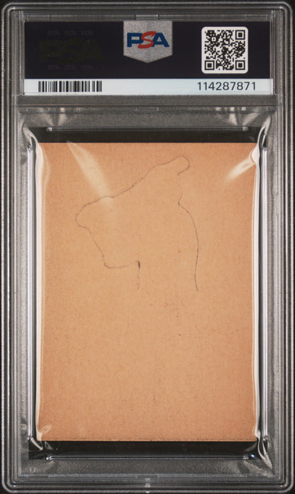 1934 Batter-Up #58 Bill Knickerbocker Indians PSA 5
