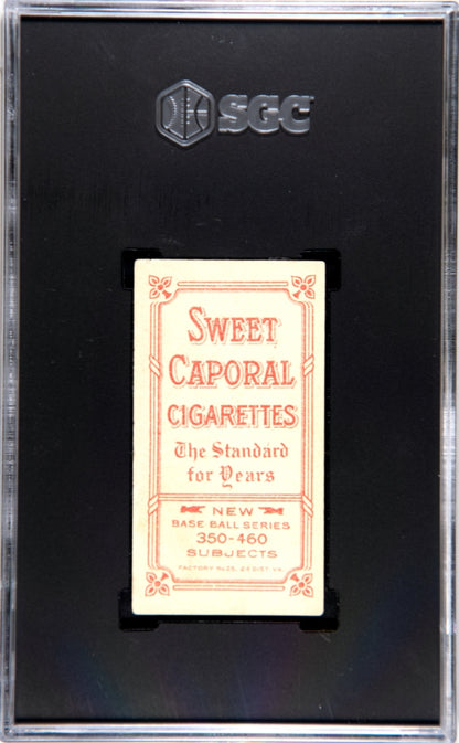 T206 Red Kleinow Boston SGC 4 Sweet Caporal Back