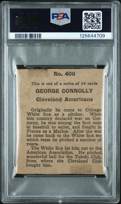 1933 Eclipse Import #406 George Connolly Cleveland PSA 1