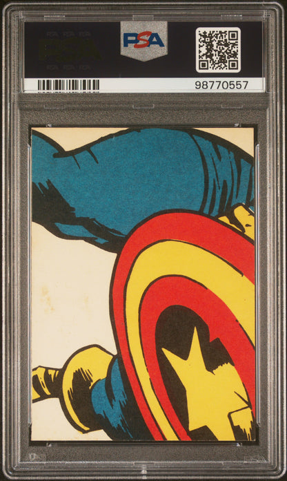 1966 Donruss Marvel Super Hero #42 Spider-Man I Meant... Hang Up The Phone PSA 6