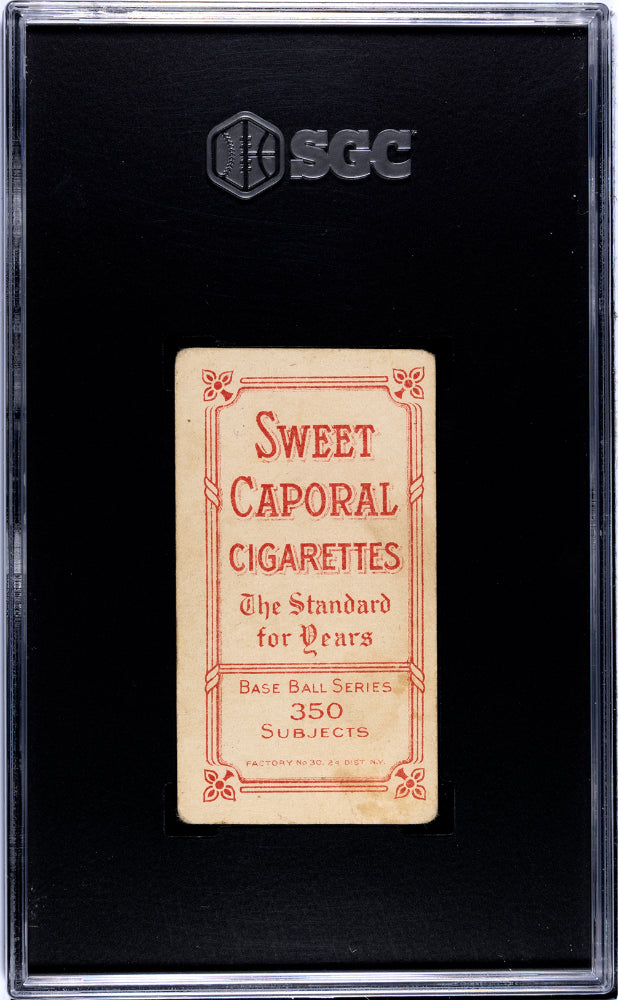 T206 Bill Dineen St. Louis SGC 2.5 Sweet Caporal Back