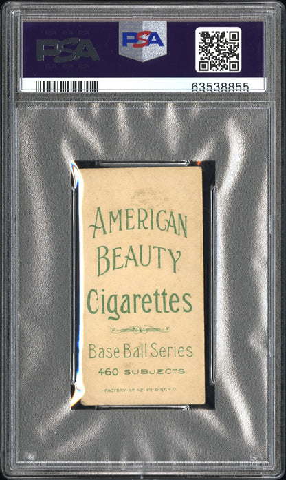 T206 John McGraw Glove At Hip New York PSA 3 American Beauty 460 Back