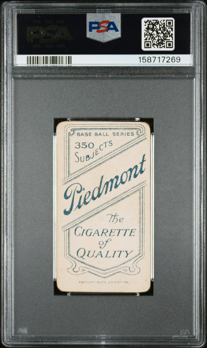 T206 Pat Mccauley Southern League Portsmouth PSA 1.5 Piedmont Back