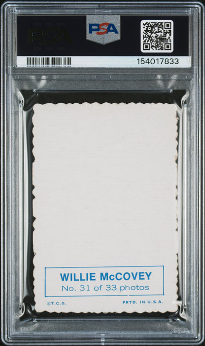 1969 Topps Deckle Edge #31 Willie Mccovey Giants PSA 5